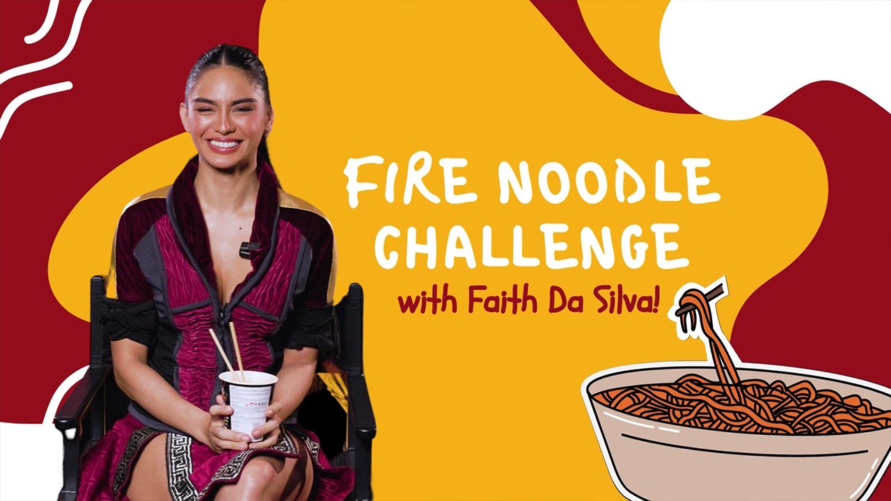 Encantadia Chronicles: Sang'gre: Fire noodle challenge with Faith Da Silva (Online Exclusive)