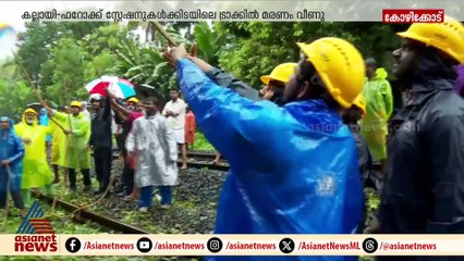 റെയിൽവേ ട്രാക്കിൽ മരം വീണു; ട്രെയിനുകൾ വൈകിയതോടെ ദുരിതത്തിലായി യാത്രക്കാർ