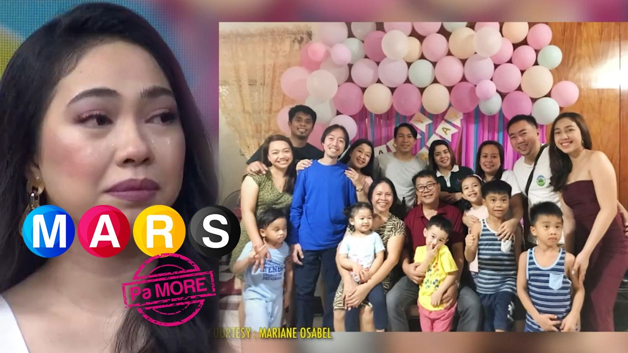Mariane Osabel, LUHAAN matapos mabasa ang mensahe ng kanyang pamilya! | Mars Pa More