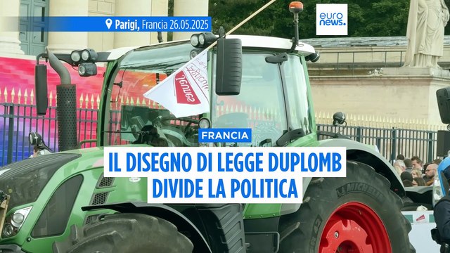 Francia: il disegno di legge Duplomb divide politici, agricoltori e ambientalisti, proteste a Parigi