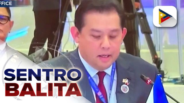 House Speaker Romualdez, hinimok ang ASEAN lawmakers na ipaglaban ang rules-based international order; NSC, suportado ang panawagan ni PBBM sa 46th ASEAN Summit hinggil sa pagbuo ng South China Sea COC