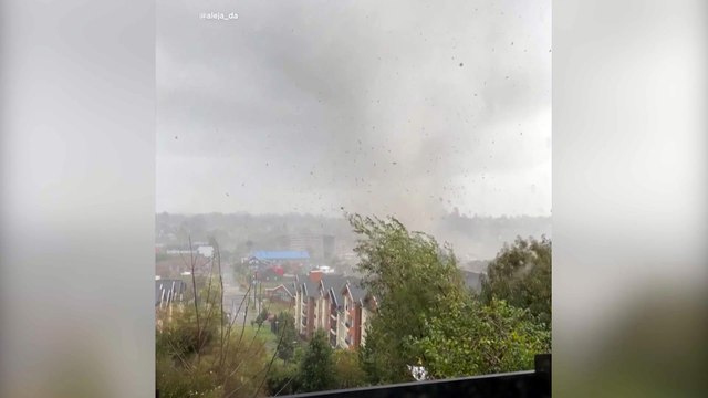 Tornado hinterlässt Spur der Zerstörung in Puerto Varas