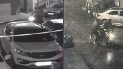 Kağıthane'de eğlence mekanına el bombalı saldırı kamerada