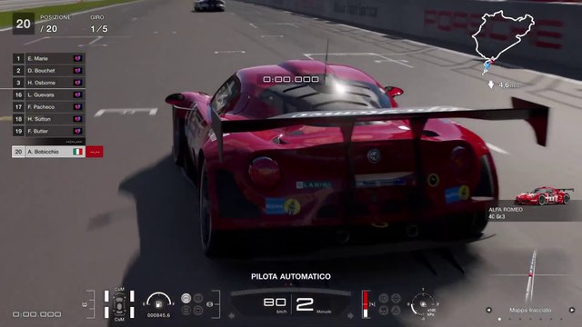 Gran Turismo 7 | Gara Di 5 Giri Al Nurburgring Con L'Alfa Romeo 4C Gr.3 VS GTSophy 2.1