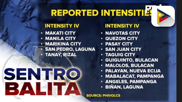 General Nakar, Quezon, niyanig ng Magnitude 4.6 na lindol; pagyanig, naramdaman sa ilang bahagi ng Metro Manila