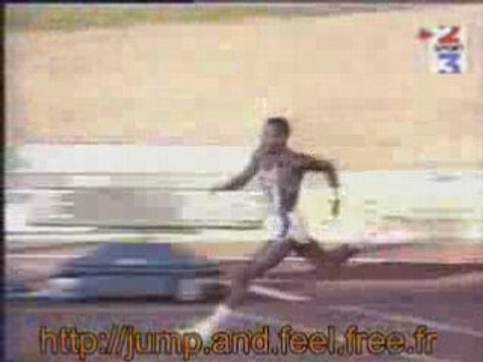 Javier sotomayor 245 2m45 athletisme saut en hauteur