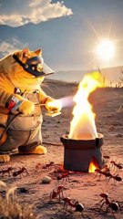 Curious Cat Discovers a Hidden Golden Mine! #GoldenMineCat #TreasureCat #CatAdventure #LuckyCat #GoldenFur #CatFindsGold