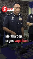 Melaka's top cop calls for statewide vape ban amid rising drug abuse among students