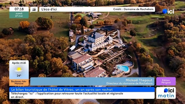 L'Éco d'ici - Pour ce domaine hôtelier de Dordogne, il vaut mieux un bon quatre étoiles qu'un mauvais cinq étoiles