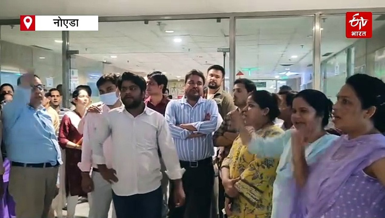 नोएडा के चाइल्ड PGI में किशोरी का हंगामा, तकनीश...