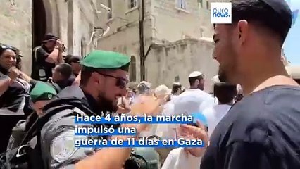 Los ultranacionalistas atacan a palestinos en la Marcha de las Banderas: "Que tu pueblo arda"