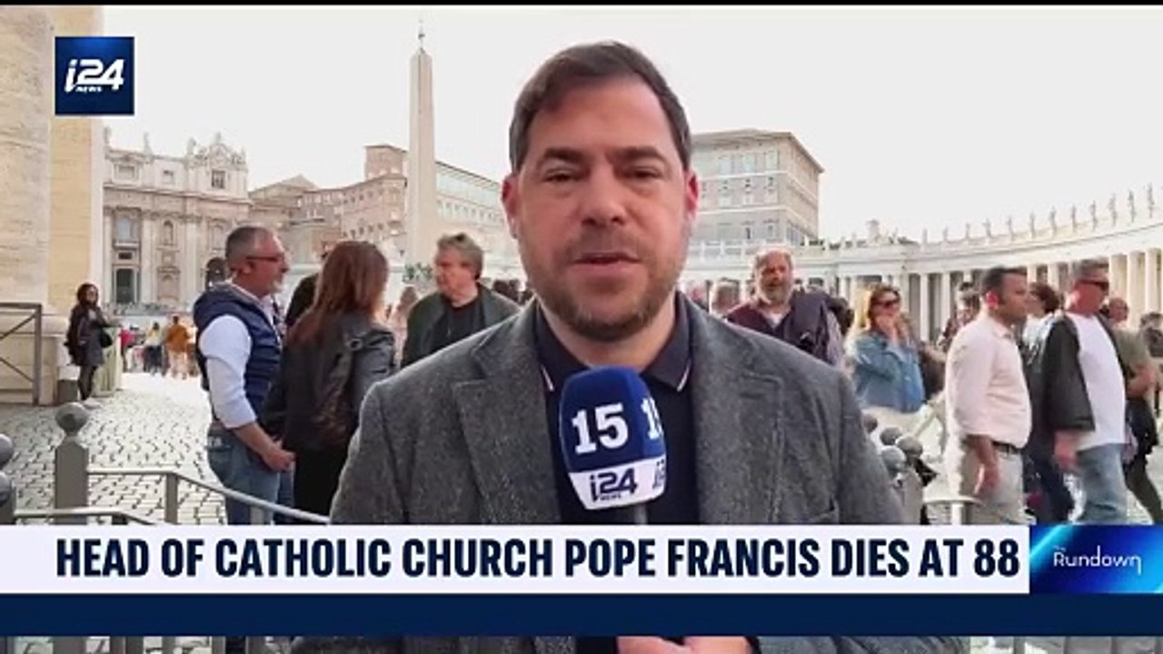 Extrait d'un duplex du journaliste Benjamin Petrover pour la chaîne info i24news - VIDEO