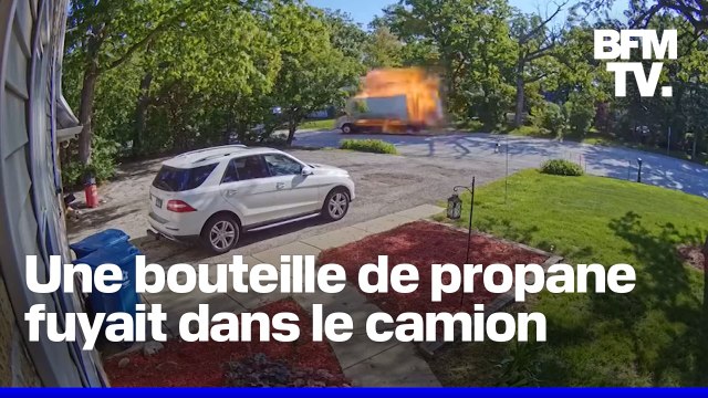 États-Unis: un camion explose en pleine rue dans la banlieue de Chicago