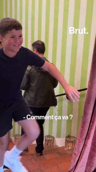 Il réalise le rêve d'un enfant de 10 ans venu d'Australie pour Roland-Garros