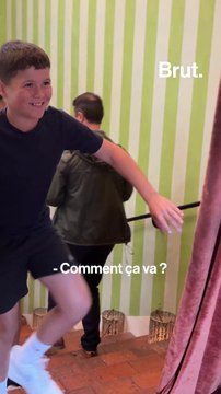 Il réalise le rêve d'un enfant de 10 ans venu d'Australie pour Roland-Garros