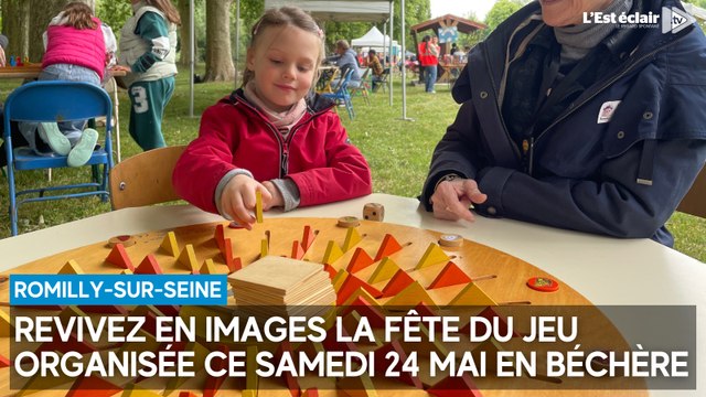 Revivez en images la Fête du jeu de Romilly-sur-Seine organisée ce 24 mai 2025