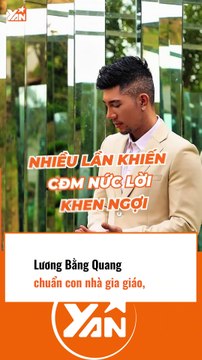 Lương Bằng Quang xử lí chuẩn con nhà gia giáo