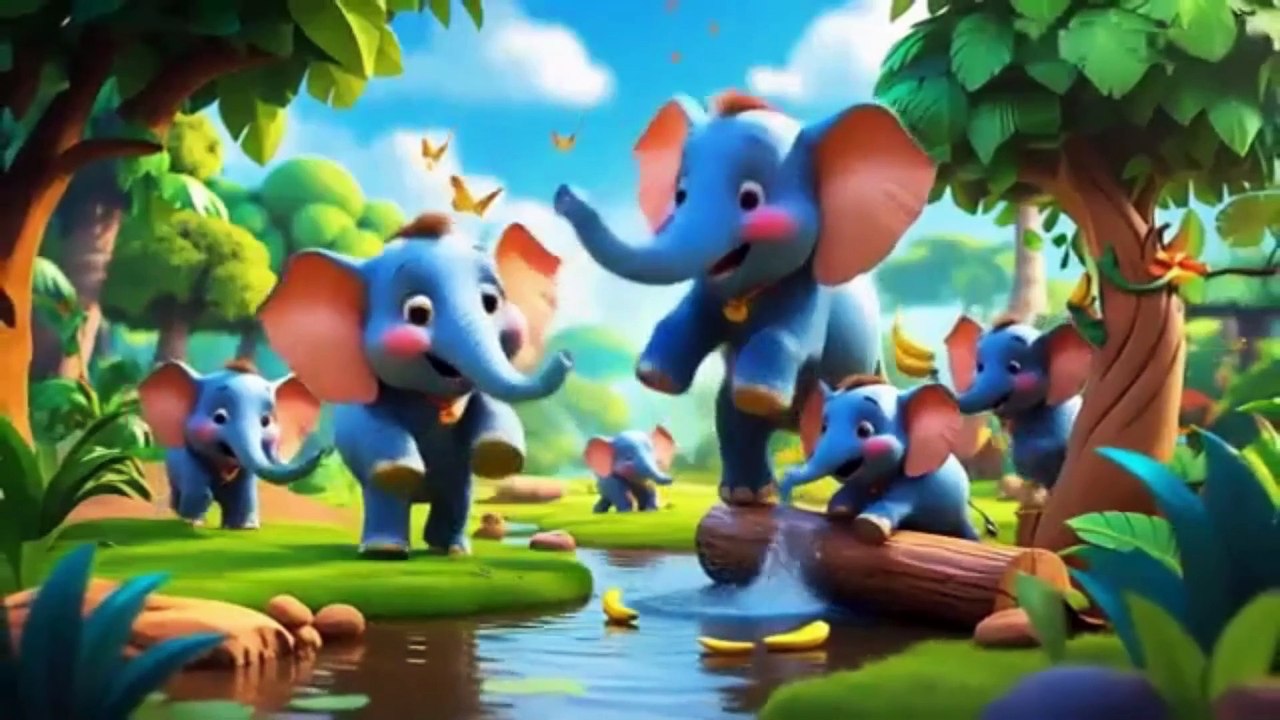 Ek Mota Hathi Ghumne Chala | Aik Mota Hathi Urdu Rhymes for Kids