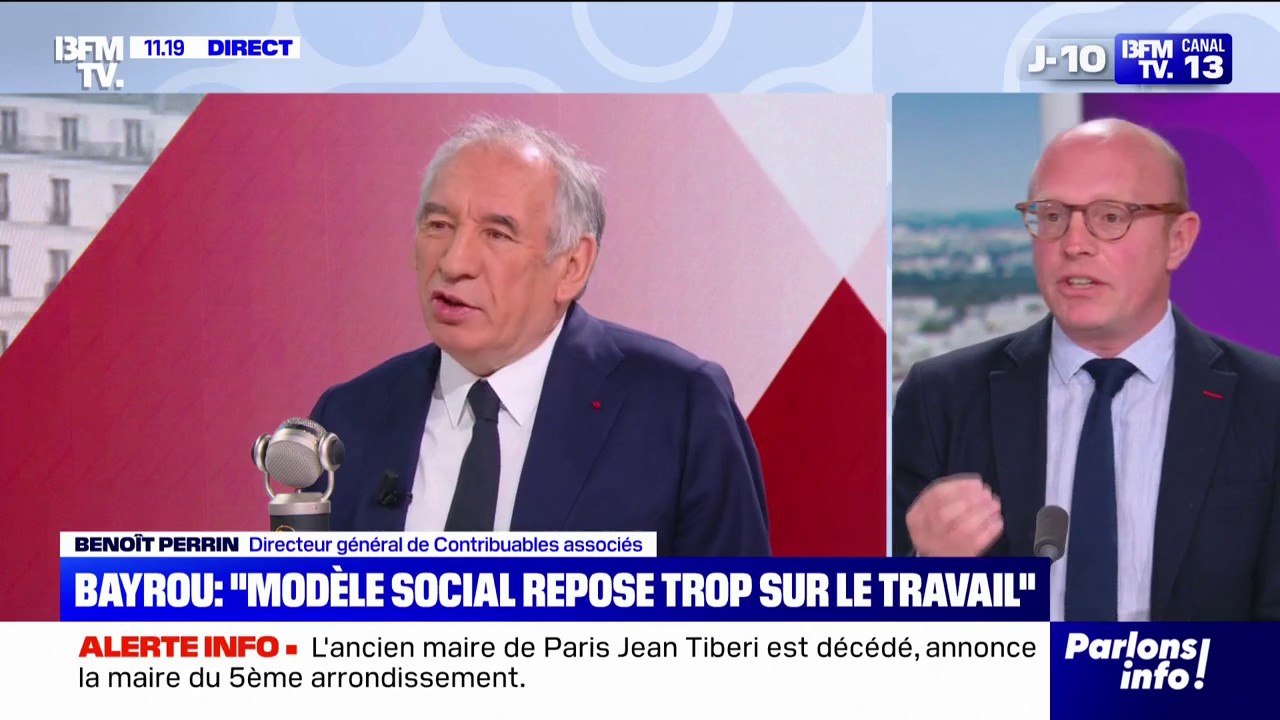 Budget 2026: "On est allés trop loin" dans le financement du système social, estime Benoît Perrin (directeur général de Contribuables associés)