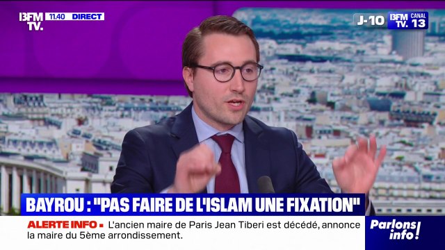 Antoine Léaument (LFI): Ce que je trouve souhaitable pour la société française, c'est qu'on foute la paix aux gens avec la religion