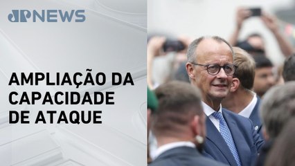 Aliados retiraram as restrições de armas entregues à Ucrânia, diz chanceler alemão