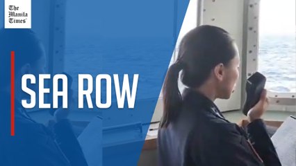 PH Coast Guard challenges 2 Chinese ships shadowing local vessel on supply mission to Pagasa Island