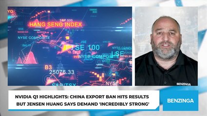 Nvidia Q1 Highlights: China Export Ban Hits Results But Jensen Huang Says Demand 'Incredibly Strong'