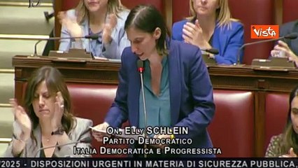 Dl sicurezza, Schlein: "Sfregio giuridico che ci porta più indietro del codice fascista Rocco"