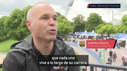 INIESTA: "DEMBÉLÉ tiene una CALIDAD y un TALENTO BRUTAL"