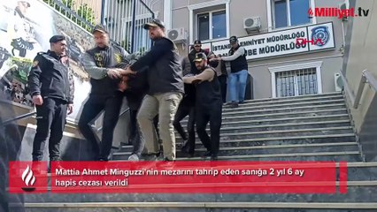 Minguzzi'nin mezarını tahrip eden sanığın cezası belli oldu