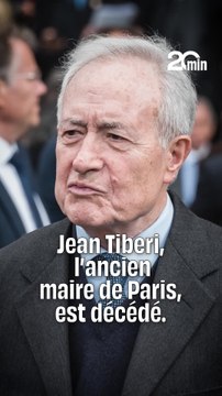 Paris : L’ancien maire Jean Tiberi est décédé