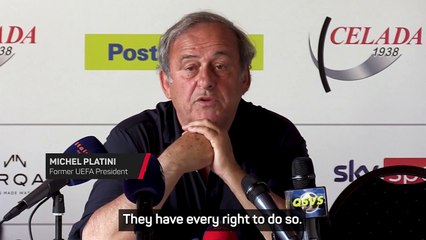 Platini blasts 'nonsense' FIFA Club World Cup
