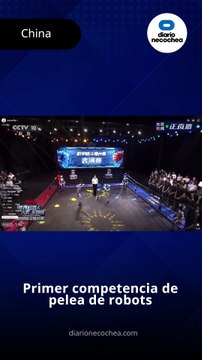 China celebró su primer pelea de robots humanoides