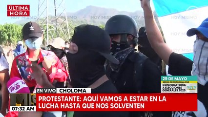 Protestante: continuaremos hasta que nos devuelvan el dinero (Koriun)