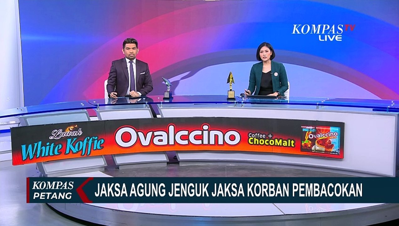 Jaksa Agung Jenguk Pegawai Kejagung yang Jadi Korban Pembacokan di Depok