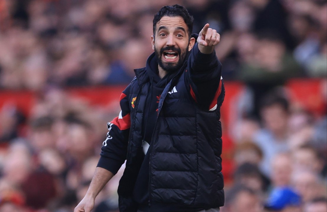 Ruben Amorim claims Man Utd are 'blessed' by not playing in the Champions League