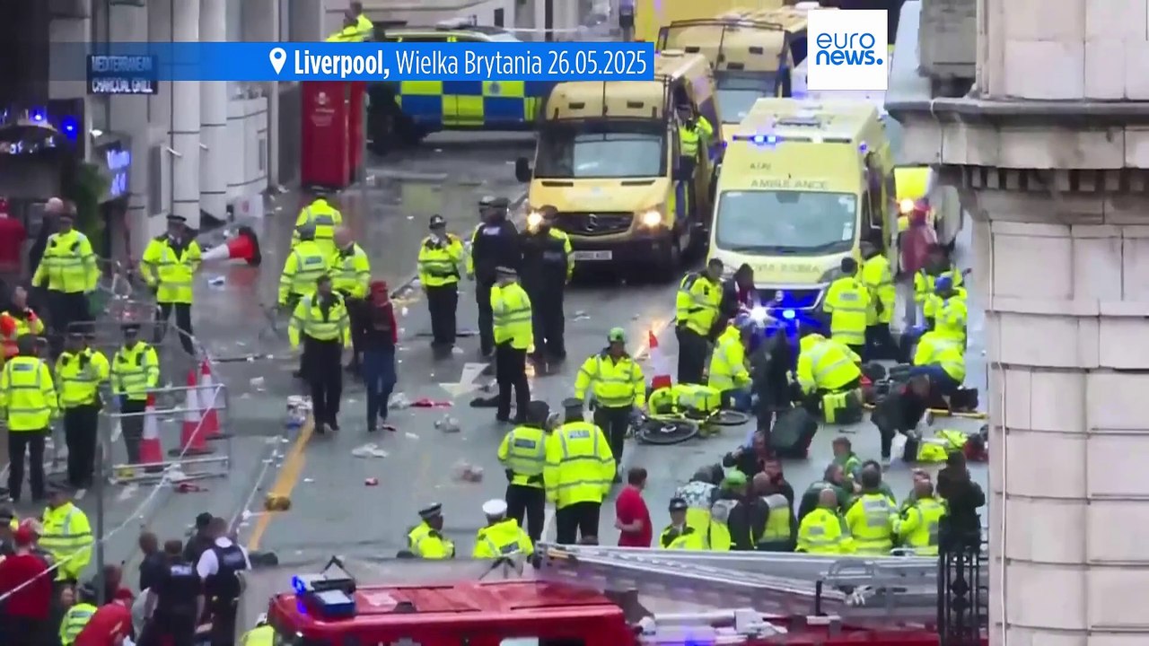 53-latek aresztowany po tym, jak samochód wjechał w tłum w Liverpoolu