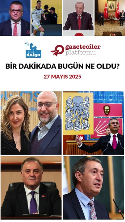 Bir dakikada bugün ne oldu?