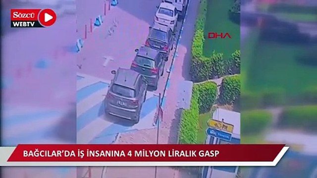 Bağcılar’da iş insanını takip edip 4 milyon lirasını gasbettiler