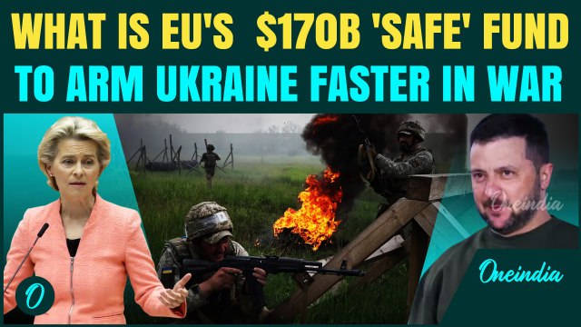 EU's All-In War Effort: $170B SAFE Fund to Flood Ukraine with Weapons - 'No More Dependence on USA'