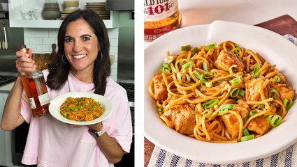 One Pan Tipsy Chicken and Noodles Recipe