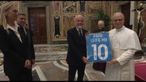 Il Papa riceve il Napoli campione: si vince con il gioco di squadra