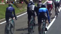 Jornada aciaga para los favoritos del Giro: caídas, retiros y puertos rompepiernas