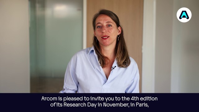Arcom research day : Laure Fallou, project manager in the directorate for studies, economics and prospective