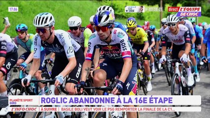 Abandon de Primoz Roglic, qui quitte le Giro lors de la 16e étape - Cyclisme - Giro