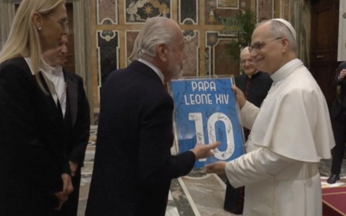 Il Papa riceve il Napoli campione: ecco cosa ha detto
