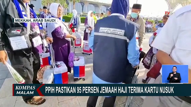 PPIH Pastikan Jemaah Haji Indonesia Telah Menerima Kartu Nusuk