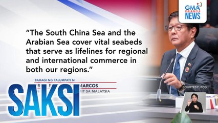 Malayang paglalayag sa kalakalan, binigyang-diin ni PBBM sa ASEAN GCC Summit | Saksi