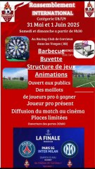 Rassemblement International U8/U9 Au Racing Club Corcieux.