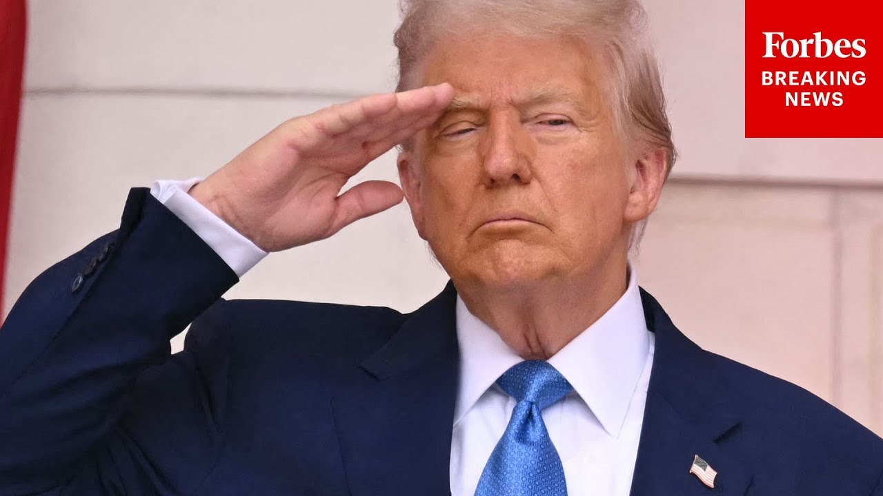 Trump Honors Fallen Soldiers, Directly Thanks Gold Star Families Attending Memorial Day Speech